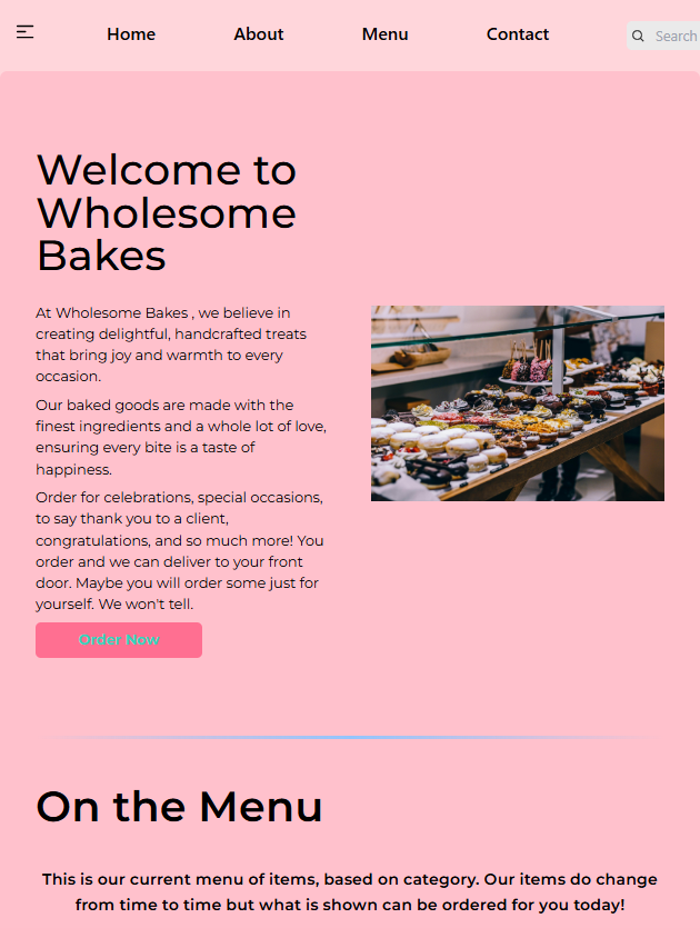Wholesome Bakes